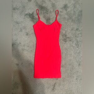 SHEIN Bright Pink Mini Dress